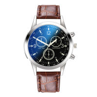 Reloj De Lujo De Cuarzo Con Dial De Acero Inoxidable Reloj Casual De Pulsera Material De Correa De Cuero Estilo Fashion & Casual - details 11