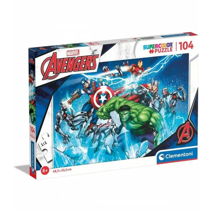 Rompecabezas Avengers 104 Piezas - Clementoni - 1