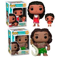 Funko PAck 3 Funko Pop Matangi  Moana  y Simea hermana y Maui  Little sister Disney Funko Pop Funko Pop VAiana 1546 1547 1548 mOTU nUI - details 0