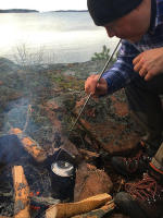 Bastón De Fuego Plegable Para Acampar Y Cocinar Herramientas De Exterior Tamaño M Tubo De Aire Para Ignición - details 0