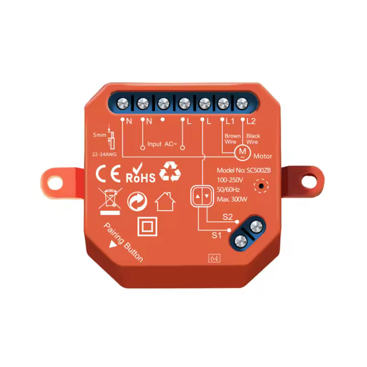 Módulo deInterruptor De Cortinas ZigBee 3.0 LoraTap Control Remoto Y Voce Por Alexa Google Assistant Compatible Con Tuya Smart Life App - 1