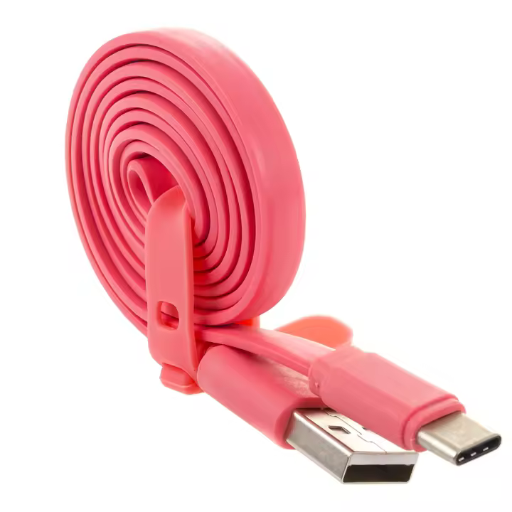 DAM. CABLE DE DATOS PLANO TIPO C. 81x1x0,3cm - 1