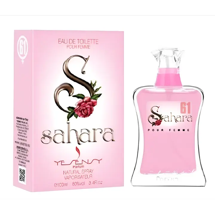 S SAHARA Eau de Toilette para mujer 100ml Sensinity Fragancia inspirada en otros perfumes Pour Femme Colonia - 1