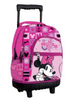 Mochila escolar con ruedas silenciosas, Trolley grande 44x36x24cm,mochila grande con doble compartimentos, Bolsillo frontal y lateral con red porta botella, Varios modelos, 45X35X22 CM - details 15