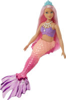 barbie dreamtopia sirena rosa para nina regalo,cumpleano,rey,30cm - details 1