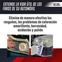 AREABOXES Kit Restauración Faros Coche – Polímero Líquido Profesional, Fácil y Rápido, Completo - details 3