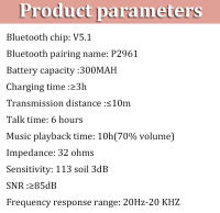Auriculares Bluetooth over Ear Stereo HIFI Inalámbricos Con Bass Fuerte Para Juegos Y Música TF/AUX Compatible Con MIC/Radio Regalo Ideal - details 8