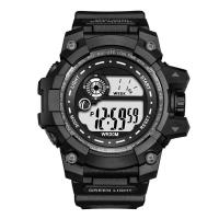 Reloj Digital LED Para Hombre YIKAZE Deportivo Impermeable Con Luminosidad Y Fecha Reloj Militar De Silicona Resistente Al Choque - details 2