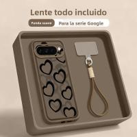 Funda De Teléfono Con Estampado De Corazón De Amor Para Google Pixel 10 9 pro XL 8 7 pro 9A 8A 7A Silicona Suave Con Correa Para Pixel 10 9 pro - details 5