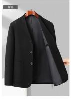 Chaleco De Negocios Para Hombre Estilo Coreano Británico Moda Casual Slim Solid Color Para Bodas Y Trabajo Cierre Único - details 17