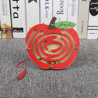 Juguetes Educativos De Madera Montessori Para Niños Con Laberinto Magnético Y Pluma Para Escríbir Animal Pequeño Bola Juego De Herramientas Para Niños - details 8