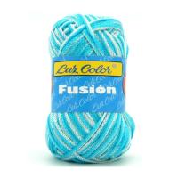 Lote 70 Ovillos fusion Multicolor COMPRAR hilo Seda - Suave Hilo seda para Tejer 50g 100m Agujas 4-5 LANAS LUZ COLOR - details 3