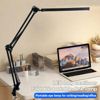 Lámpara De Escritorio LED Ajustable Con Protección Ocular 3 Colores Metal Plegable Para Lectura Trabajo Computadoras Sala De Estar - details 9