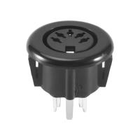 Adaptador de conector de Cable de teclado montado en Panel de enchufe DIN hembra de 5 pines - details 2