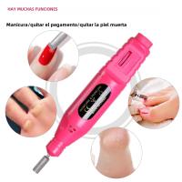 LULAA Máquina De Uñas Eléctrica Portátil Con Conjunto De Corte De Uñas Y Herramientas De Remoción De Polvo De Gel - details 6