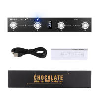 M-VAVE Chocolate plus Controlador MIDI Programable Con 4 Botones De Pedal Soporta Control USB Y Función De Anfitrión Para Guitarra - details 1