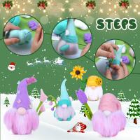 Kit De Tejido Con Agujas FENRRY Para Principiantes 1/2/4PCS Suministros De Navidad Con Herramientas Básicas Y Guías Para DIY - details 1