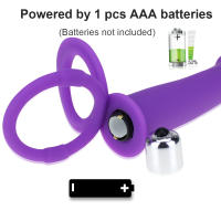 Vibrador Doble Penetración Para Parejas Y Principiantes Con Dildo Y Strap on De Silicona Para El Placer Anal Y Vaginal - details 4