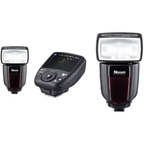 KIT CREATIVE NISSIN 2X FLASH DI700A + AIR1 P/CANON - 1