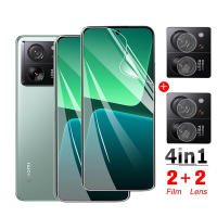 Protector De Pantalla Y Lente De Cámara En Un 4en1 Para Xiaomi 13T 13 12T 12 11T 10T 9T 8 Lite pro Hydrogel Film Resistente a Arañazos Y Explosiones - details 0