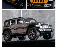 Jeep Wrangler Rubicon De Escala 1:22 Para Niños Modelo De Coche De Aleación Con Sonido Y Luz Juguete De Vehículo De Metal Sin Batería - details 9