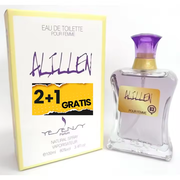 2+1 GRATIS ALILLEN Eau de Toilette para mujer 100ml Yesensy Fragancia inspirada en otros perfumes Pour Femme Colonia - 1