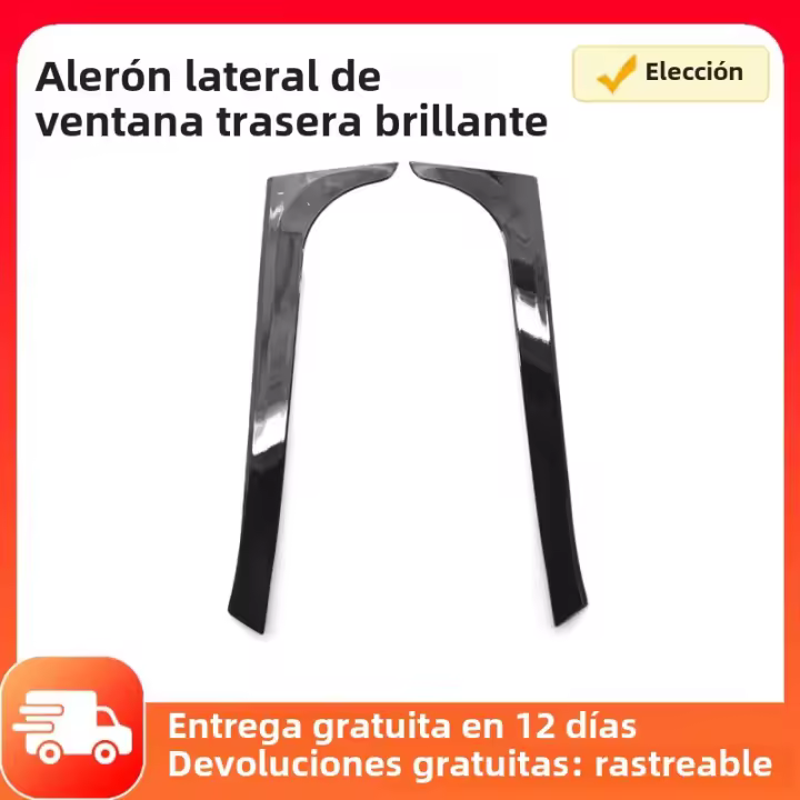 Spoiler Lateral Para Ventana Trasera Canard Reemplazo Para VW Golf 6 MK6 2008-2013 Pares 1 Paquete Material De Alta Calidad - 1