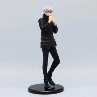 Figura De Acción Anime Jujutsu Kaisen Satoru Gojo 16CM Con Cabezas Interchangeables Modelo PVC Regalo Para Colección Itadori Yuji - details 5