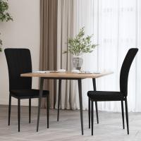 vidaXL Sillas de comedor 2 unidades terciopelo en color Negro/Azul/Verde oscuro y más | cómodas modernas ergonómicas para comedor cocina salón hogar - details 0