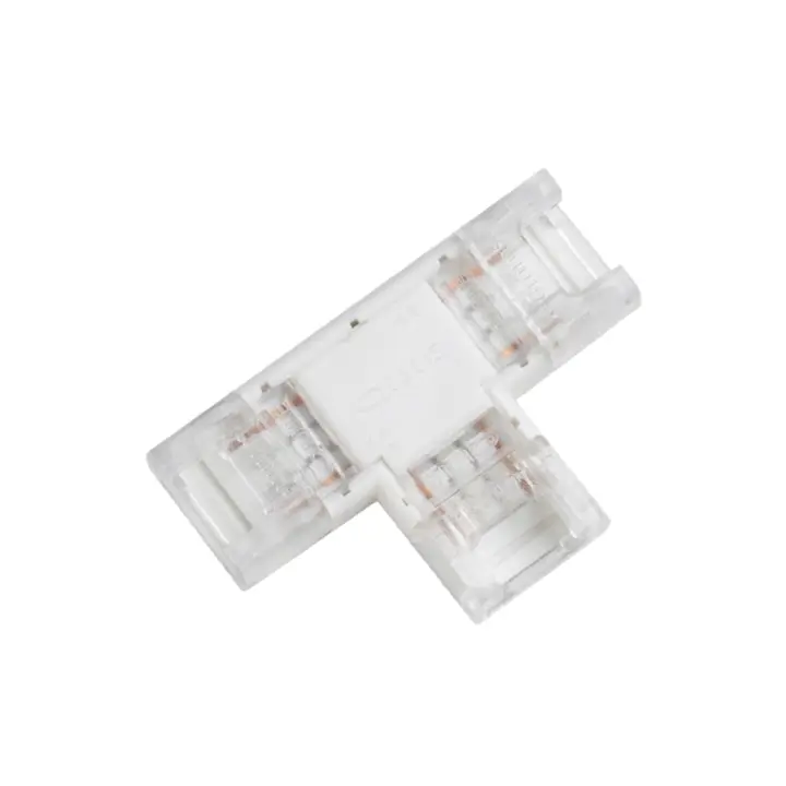 Ledkia Conector Hipopótamo "T" para Tira LED Monocolor 12-24V DC Ancho 8 mm 8 mm - 1