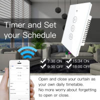 Interruptor Motorizado Para Cortinas Y Rollos De Blindaje WiFi RF433 Inteligente Con Control Remoto Tuya Smart Life App Compatible Con Alexa Y Google Home - details 11