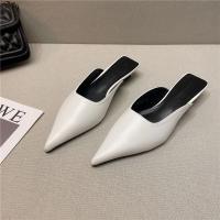 Zapatillas De Mujer Con Punta Puntiaguda Y Tacón Bajo Elegantes Y Modernas Para Exterior Con Plataforma Y Cierre Rápido - details 6