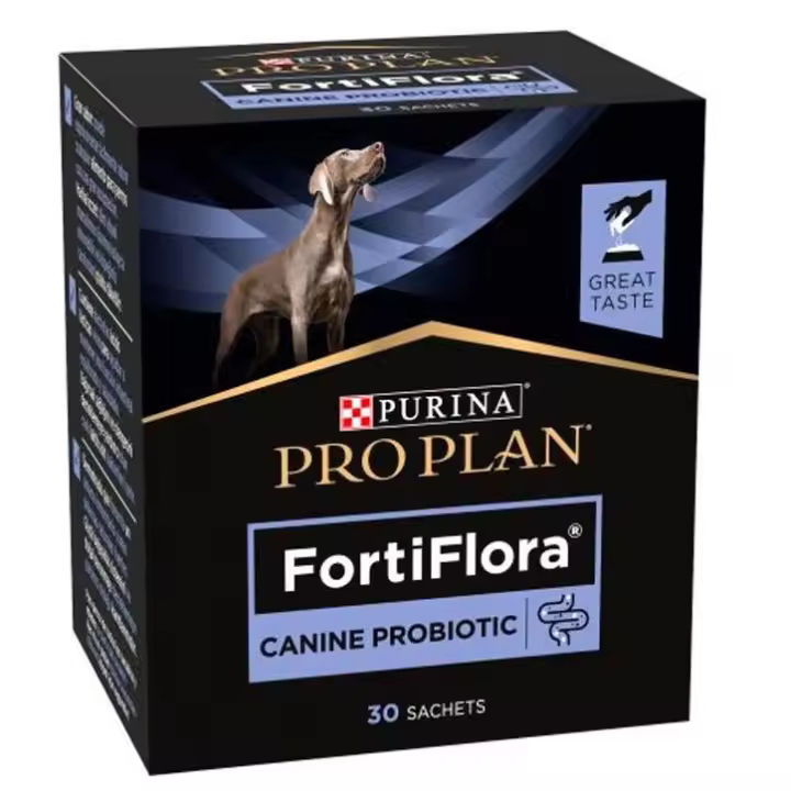 Purina Pro Plan Fortiflora Canina 30 sobres | Suplemento probiótico para el control dietético de los perros con diarrea - 1