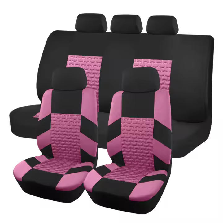 Cubiertas De Asiento Universal Para Coche SUV Camión Van Diseño De Presión De Neumáticos Accesorios Interiores Completo Para Coche - 1