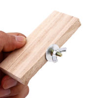 Plataforma De Madera Para Mascotas Juguete De Pájaro Para Periquitos Accesorios Para Hamsters Gerbils Y Rattus Saltar Plataforma Hogar Suministros - details 1