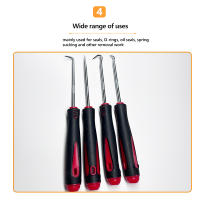 Juego De Herramientas Para Sellado De Automóvil 4Pcs Con Destornilladores Y Retiradores De Sellados O-Ring Pulgones Y Gancho Para Reparación De Sellado 16cm - details 4