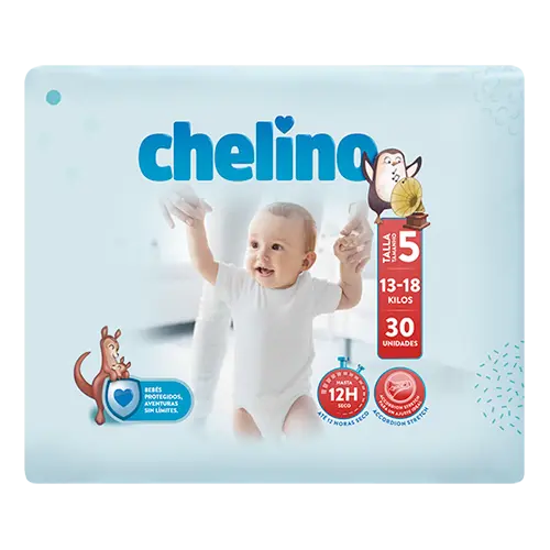 Chelino Love Pañal Talla 5 13-18Kg 30 Unidades - 1