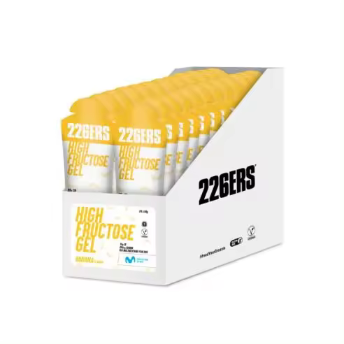 CAJA 24 HIGH FRUCTOSE GEL (24X80G) BANANA - 226ERS - 1