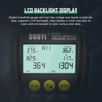 Gauge De Presión Electrónico Con Pantalla Digital Para Refrigeración Y Aire Acondicionado Tester De Vacío Y Fluoruro - details 5