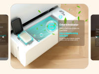 Nobleza - Arenero Autolimpiable Inteligente para Gatos con App, 70L Capacidad, Protección de seguridad múltiple,Ideal para Varios Gatos, Incluye 2 Rollos de Bolsas de Basura - details 4