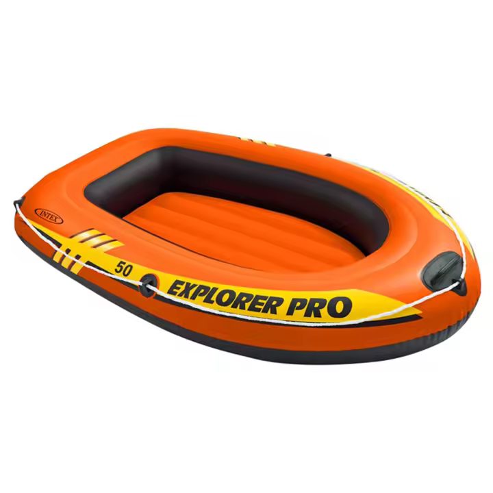 Barca hinchable Explorer Pro 50 137x85x23 cm (+ 6 años) (Intex 58354) - 1