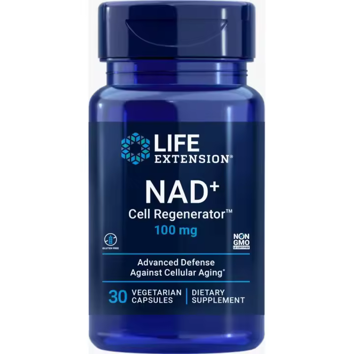 NAD+ Cell Formula Nicotinamide Riboside 100 mg, de Life Extension - 1