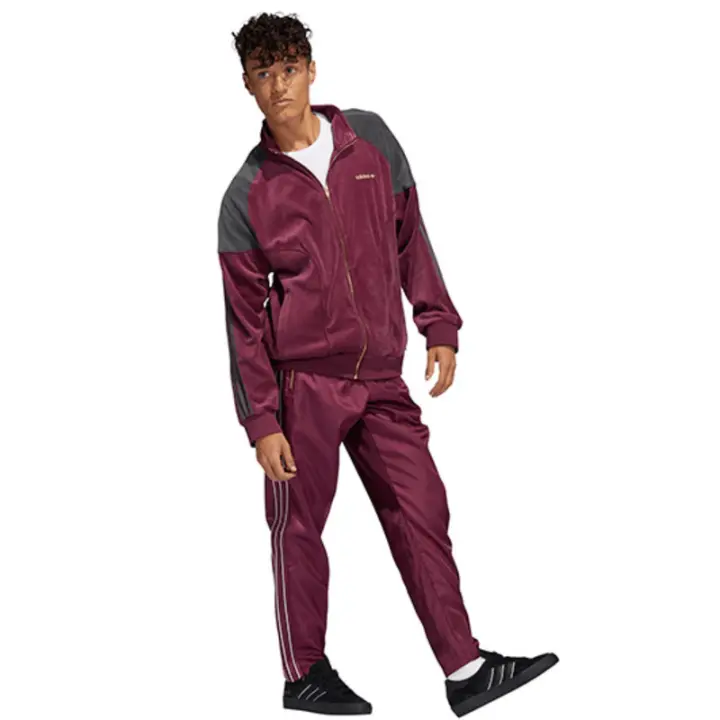 Adidas - Pantalón de Hombre Satin TP Granate - Adidas Originals - H31293 - 1