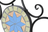 Duérmete Online - Banco Forja Cerámica Mosaico Multicolor - Mueble de jardín - details 2