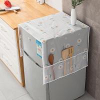 Cubierta De Polvo Para Nevera Con Bolsa De Almacenamiento Lavable Protección Contra Polvo Para Armario De Lavadora Multifuncional - details 1