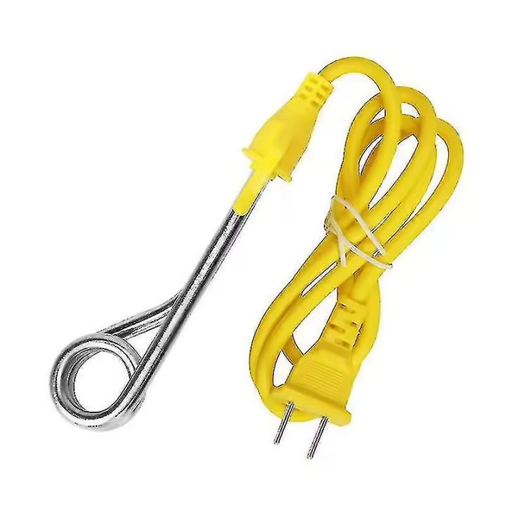 Calentador de inmersión de 220 V y 600 W, calentador de inmersión de viaje, mini calentador portátil, juego de calentador de inmersión de viaje, ideal para agua caliente. - 1