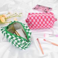 Paquete de 2 bolsas de maquillaje, Bolsa de Cosméticos a Cuadros, Rose y Green, Bolsa de ASEO de viaje, Organizador - details 0