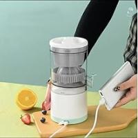 Exprimidor Automatico de Naranjas 45W Recargable con Cable USB C, Mini Exprimidor Electrico Licuadora Extractor de Zumo Automatico Exprimidores Eléctricos de Naranja Exprimidor de Cítricos Eléctrico Recargable por USB de Jugo Inalámbrico - details 1