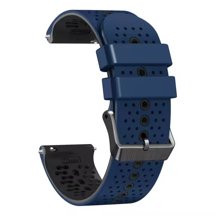 Correa De Silicona 22mm Para Reloj Suunto 9 Peak pro / 5 Peak Accesorios De Repuesto Para Pulsera Vertical QCTOG Universal - 1