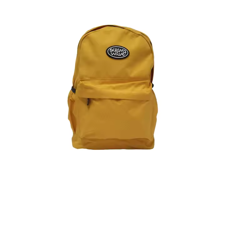 Mochila Tendencia Mostaza Resistente Al Agua - 1